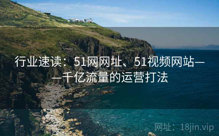 行业速读：51网网址、51视频网站——千亿流量的运营打法